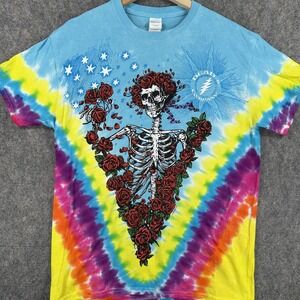 Dead & Company Shirt Mens Medium Tie Dye Summer Tour 2019 Grateful Dead Graphic